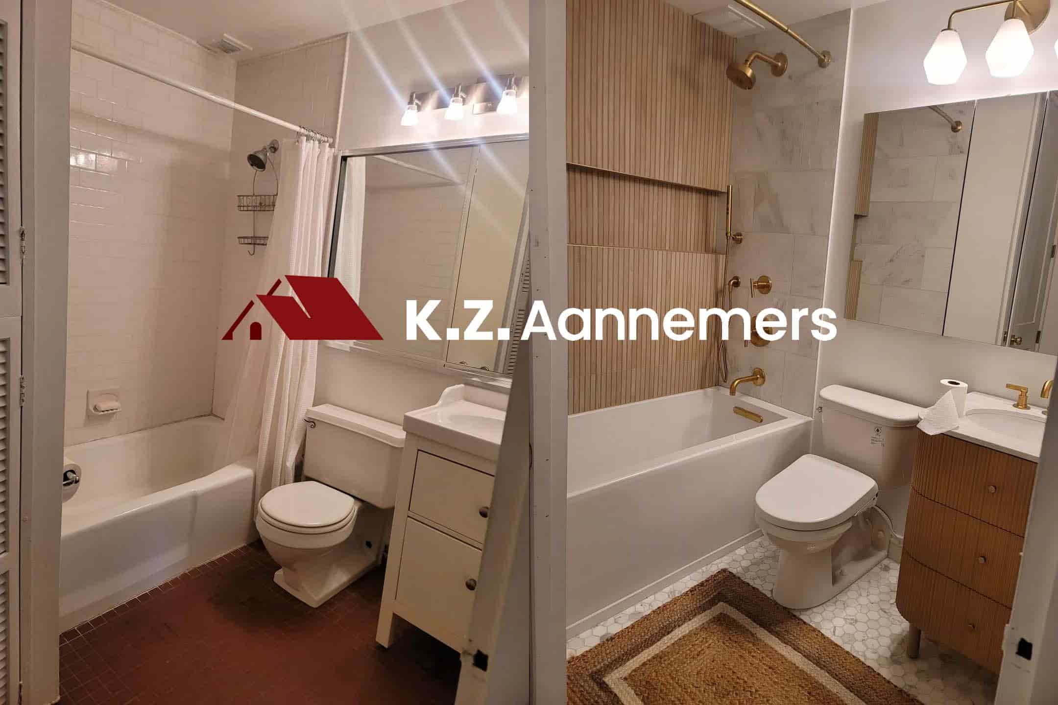 Gerenoveerde badkamer